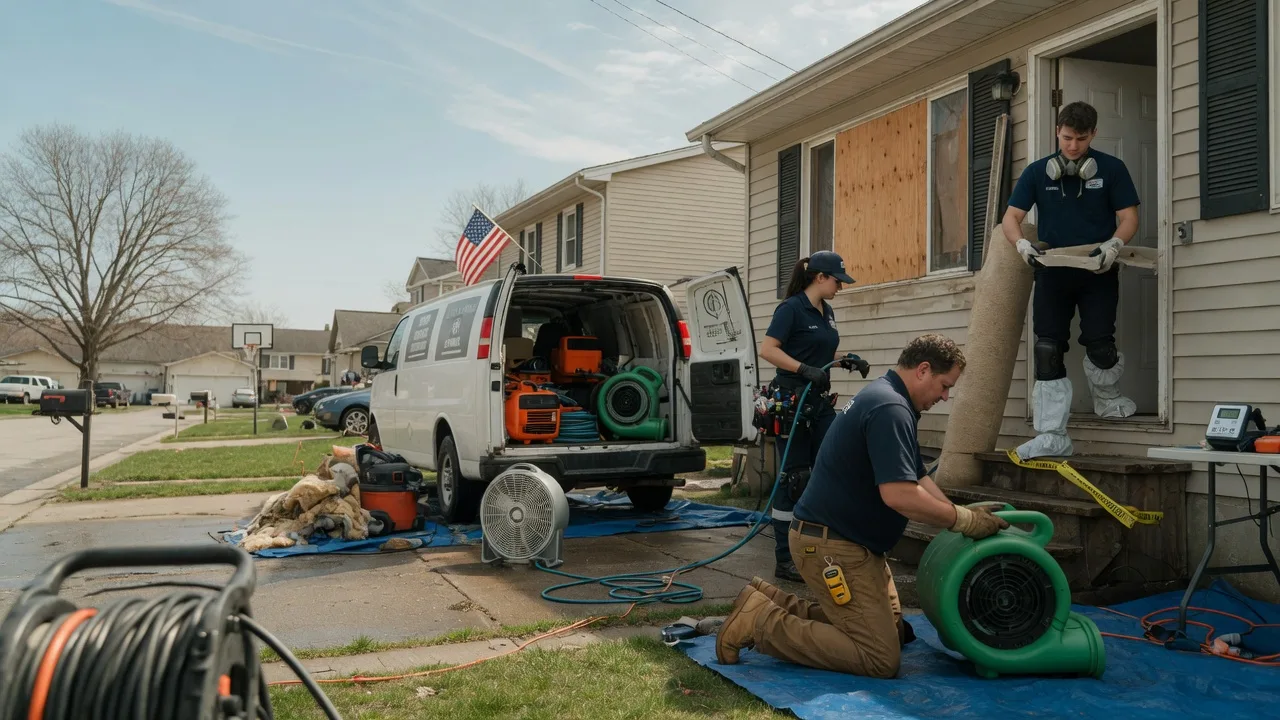 Water Damage Restoration in Clarington, PA near me